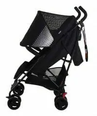 Bebe Care Mira Dlx Stroller Black (hood Extension)
