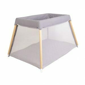 Bebe Care Zuri Timber Travel Cot Natural Travel Cot Only