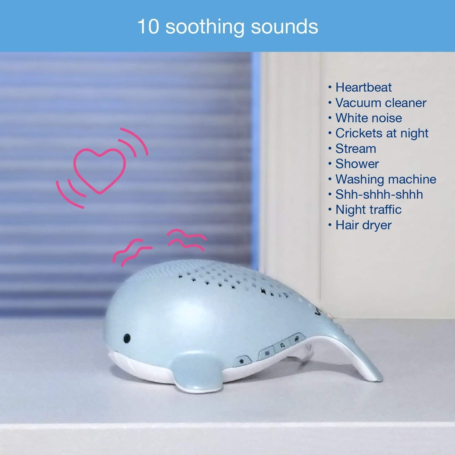 Vtech St5100 Safe & Sound Storytelling Soother 1 Soothing Sounds