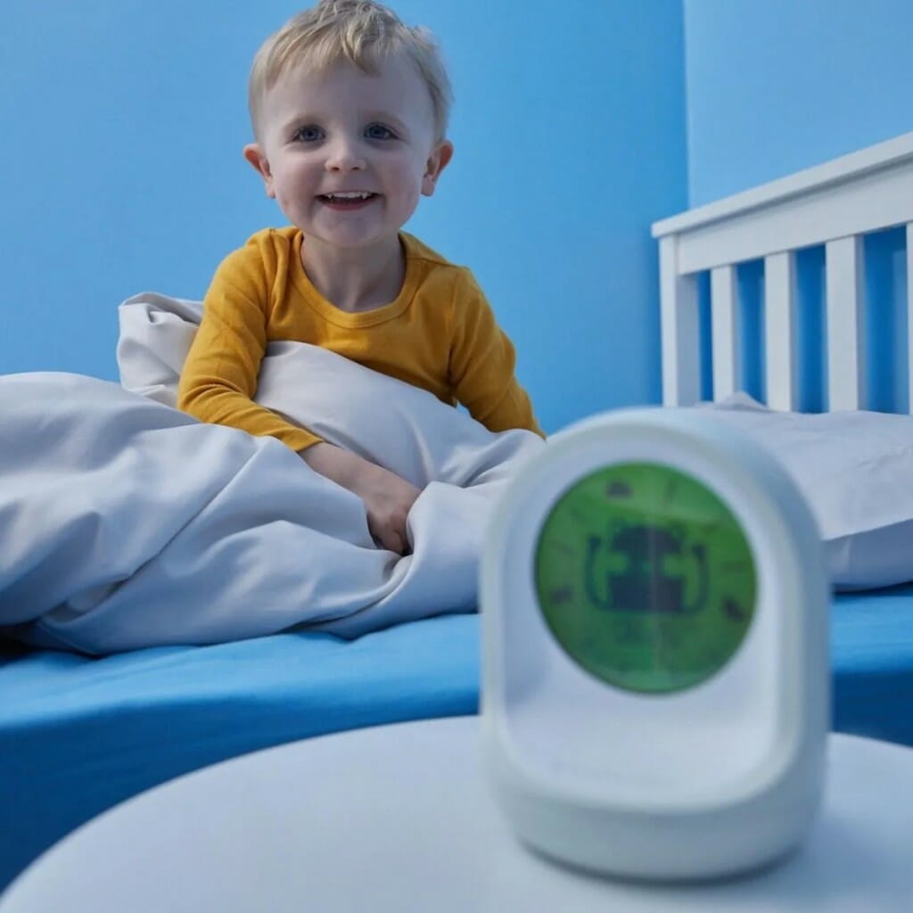 Tommee Tippee Connected Sleep Trainer Clock Green