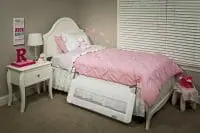 Regalo Swing Down Bed Rail On Bed Down