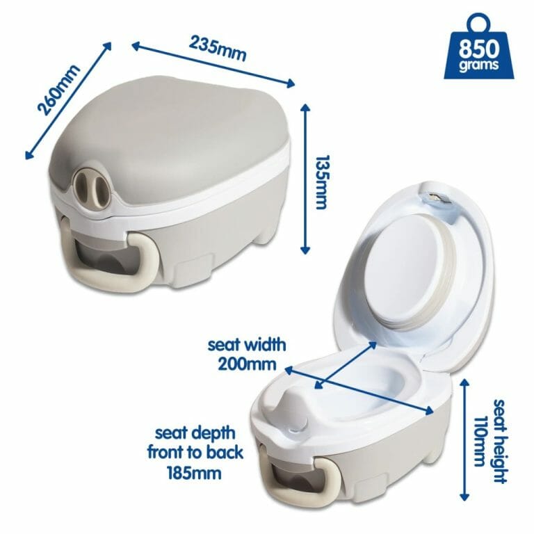 My Carry Potty Dimensions