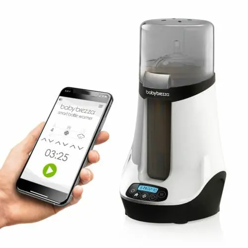 Baby Brezza Safe And Smart Bottle Warmer Phone