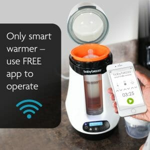 Baby Brezza Safe And Smart Bottle Warmer Smartphone App