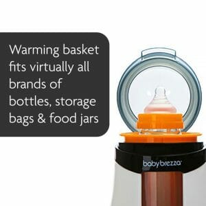 Baby Brezza Safe And Smart Bottle Warmer Warming Basket