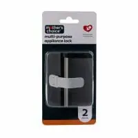 Mothers Choice Multi Purpose Appliance Lock White 2 Pack
