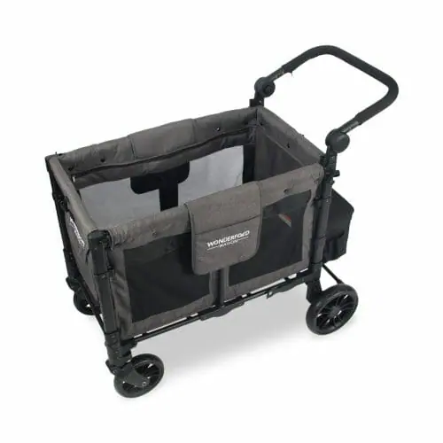 Wonderfold W2 Elite Stroller Wagon Gray 06 Wonderfold W2 Elite Stroller Wagon Gray 06