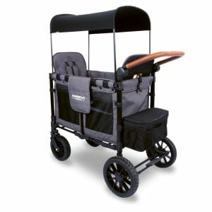 Wonderfold W2 Luxe Stroller Wagon Grey 3