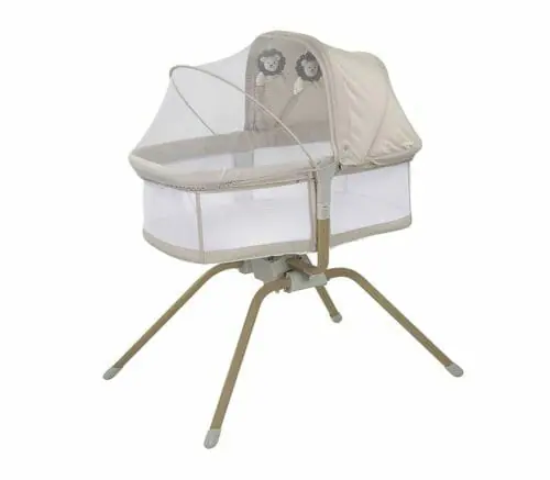 Babyhood Rocking Travel Bassinet Beige Babyhood Rocking Travel Bassinet Beige