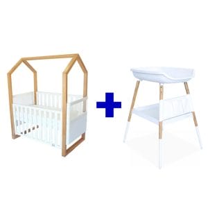Mila Cot Change Table Hero