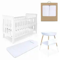 Babyhood Georgia Sleigh Cot 5 Pce Cot Package Deal Babyhood Georgia Sleigh Cot 5 Pce Cot Package Deal