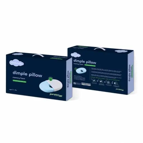 Comfy Baby Cooling Purotex Dimple Pillow Packaging Comfy Baby Cooling Purotex Dimple Pillow Packaging