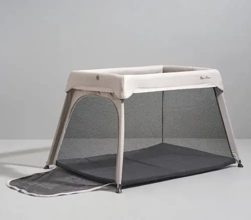 Silver Cross Slumber Travel Cot Stone