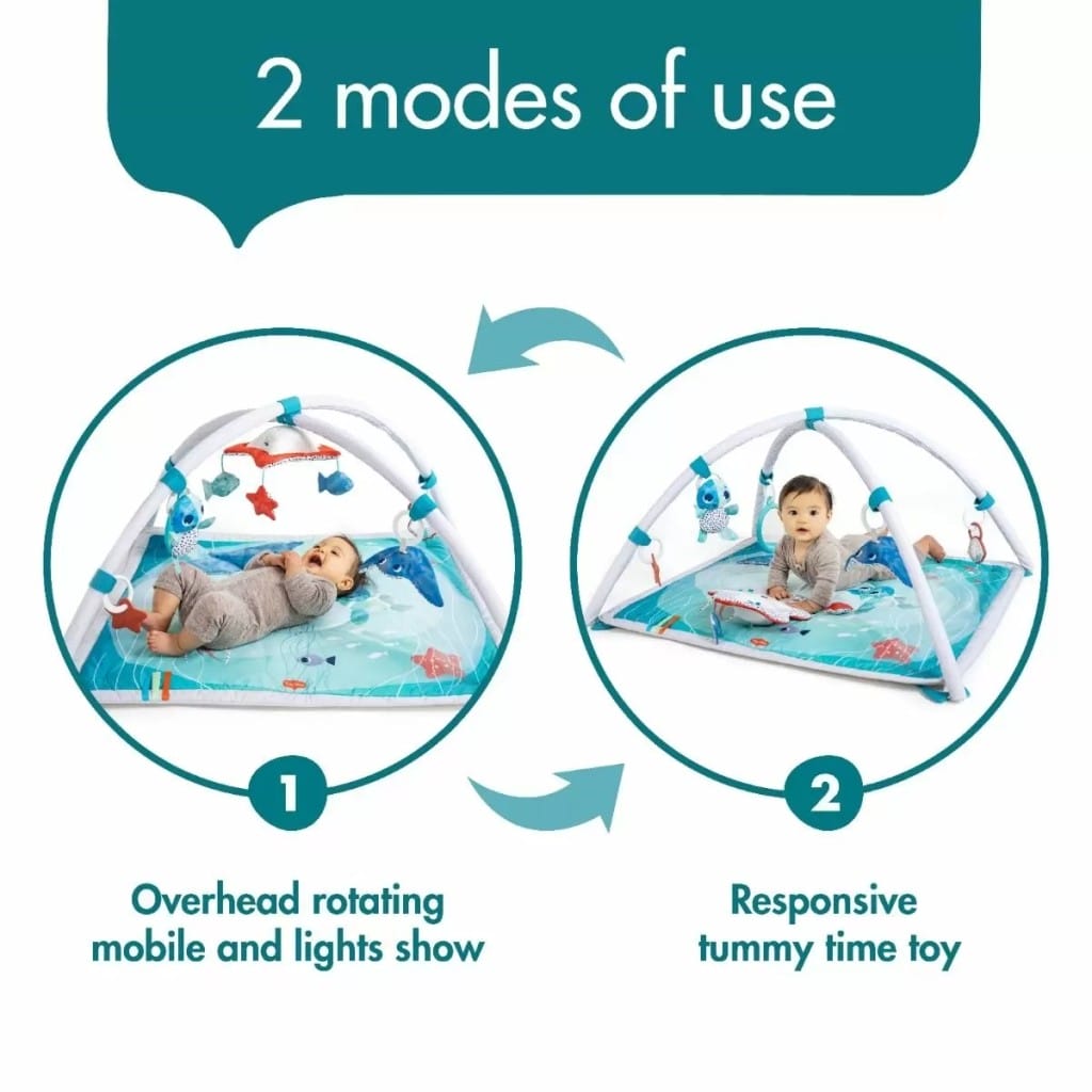 Tiny Love Treasure The Ocean 2 In 1 Musical Mobile Gymini Modes