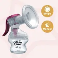 Tommee Tippee Made For Me Single Manual Breast Pump Features