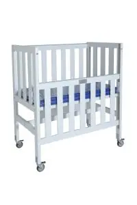 Sunbury Ergo Evacuation Cot White Drop Side Down