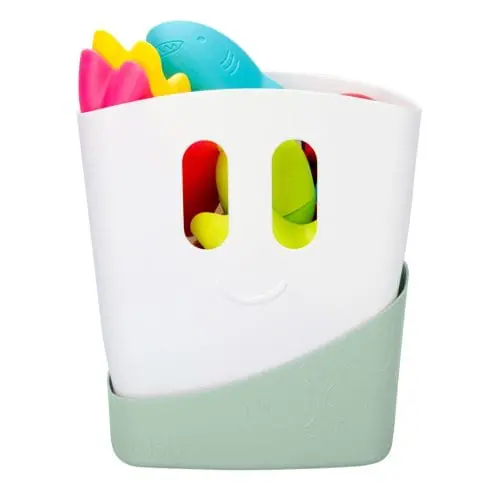 Ubbi Bath Toy Drying Bin Sage 1 Ubbi Bath Toy Drying Bin Sage 1