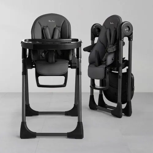 Silver Cross Gourmet Highchair Folded Silver Cross Gourmet Highchair Folded