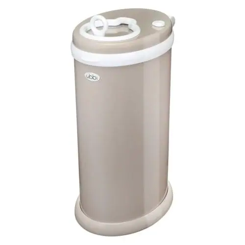 Ubbi Nappy Bin Taupe