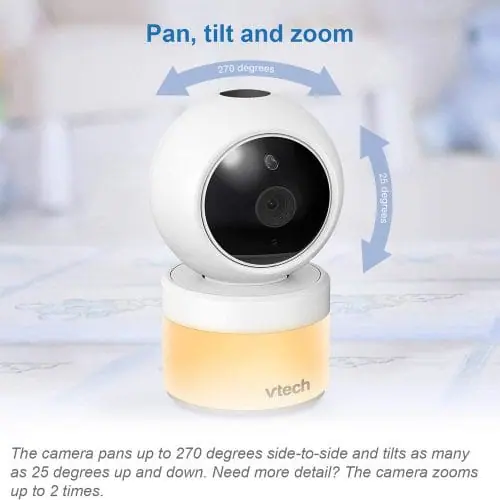 Vtech Bm5600 Video Baby Monitor Pan Tilt Zoom Vtech Bm5600 Video Baby Monitor Pan Tilt Zoom