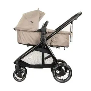 Maxi Cosi Mali Stroller Twillic Truffle Bassinet Side