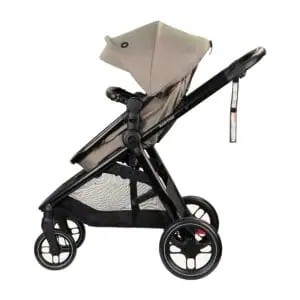Maxi Cosi Mali Stroller Twillic Truffle Side Seat