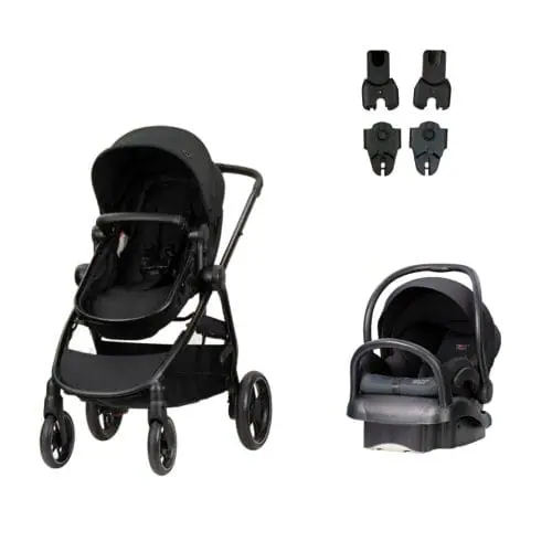 Maxi Cosi Mali Travel System Black Maxi Cosi Mali Travel System Black