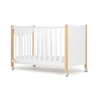 Grotime Lucas Compact Cot White Natural