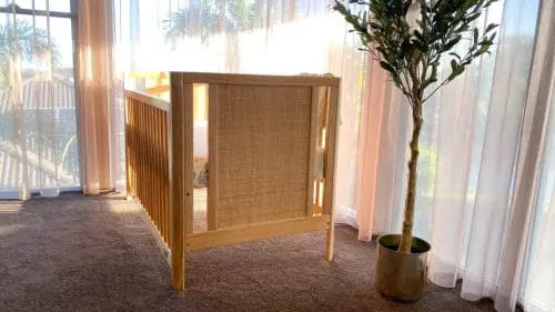 Babyhood Aliya Rattan Cot Natural 5 Babyhood Aliya Rattan Cot Natural 5