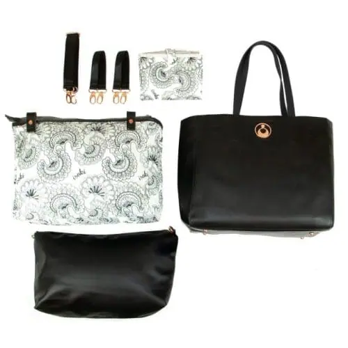 Isoki Avoca Everyday Tote Coal Included Isoki Avoca Everyday Tote Coal Included