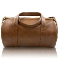 Isoki Kingston Duffel Bag Redwood Rear Isoki Kingston Duffel Bag Redwood Rear