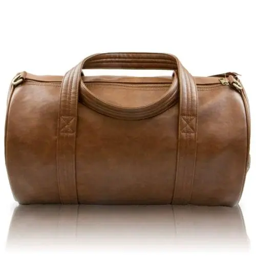 Isoki Kingston Duffel Bag Redwood Rear Isoki Kingston Duffel Bag Redwood Rear