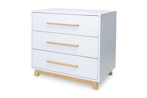 Sweet Pea 3 Drawer Chest White Natural Sweet Pea 3 Drawer Chest White Natural