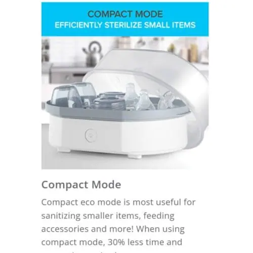 Chicco Sterilnatural 3 In1 Steriliser Compact Mode Chicco Sterilnatural 3 In1 Steriliser Compact Mode