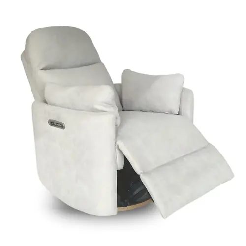 Babyhood Firenza Electric Feeding & Recliner Glider Chair Latte 6 Babyhood Firenza Electric Feeding & Recliner Glider Chair Latte 6