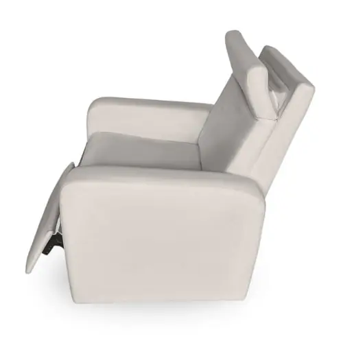 Babyhood Roma Electric Feeding Glider Chair Latte Adjustable Head Rest Babyhood Roma Electric Feeding Glider Chair Latte Adjustable Head Rest