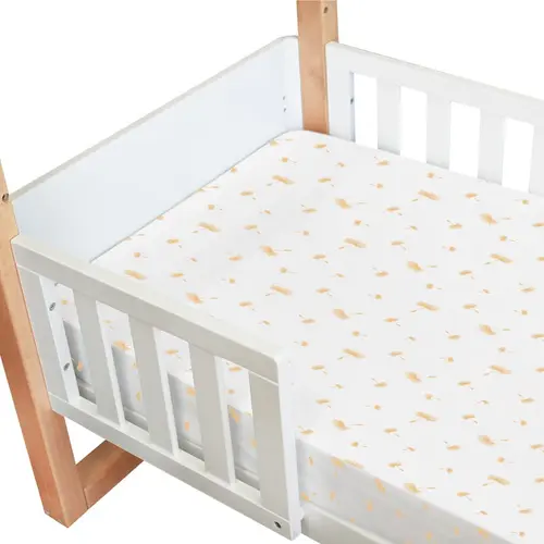 Amani Bebe Compact Cot Fitted Sheet Dandelion