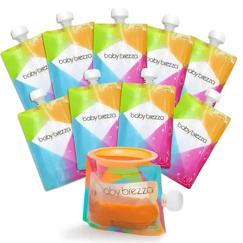 Baby Brezza Reusable Food Pouches Baby Brezza Reusable Food Pouches