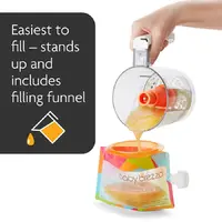 Baby Brezza Reusable Food Pouches Easy To Fill Baby Brezza Reusable Food Pouches Easy To Fill
