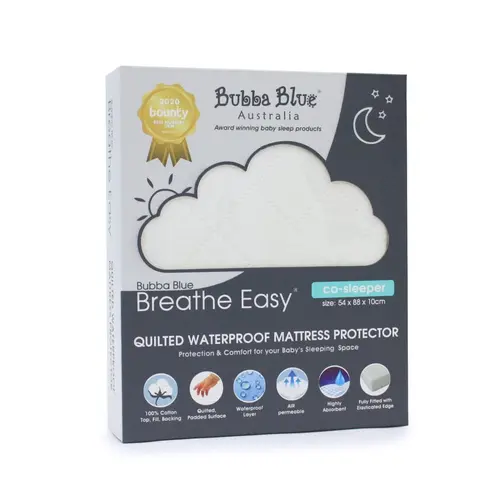 Bubba Blue Quilted Bedside Sleeper Mattress Protector