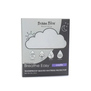 Bubba Blue Quilted Cradle Mattress Protector Packaging