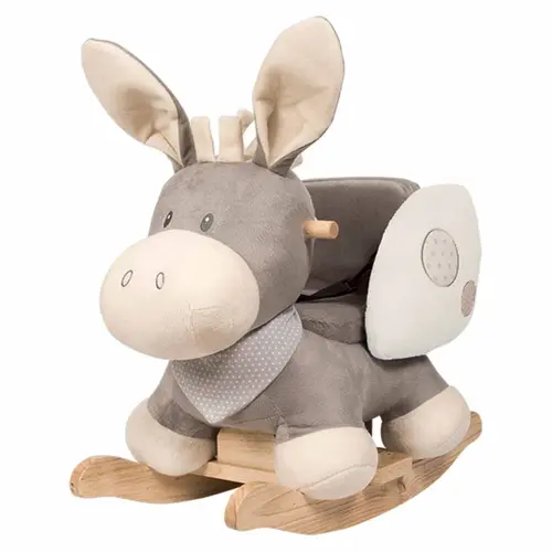 Nattou Rocking Donkey Beige Cappuccino