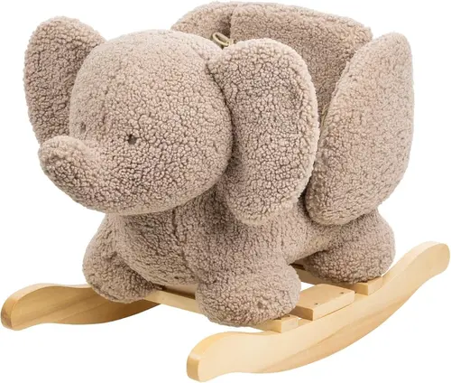 Nattou Rocking Elephant Taupe Teddy