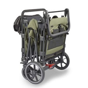 Larktale Caravan Quad Stroller Wagon Byron Black Side View032