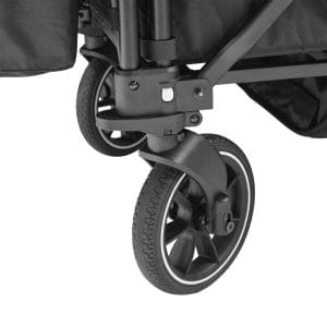 Larktale Caravan Quad Stroller Wagon Byron Black Side View035