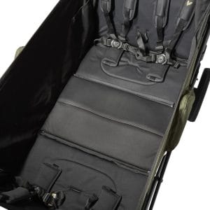 Larktale Caravan Quad Stroller Wagon Byron Black Side View036