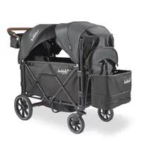 Larktale Caravan V3 Stroller Wagon Byron Black Hero Right