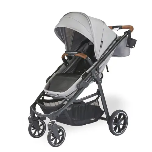 Larktale Crossover V2 Strollerwagon Nightcliff Stone Hero Left Stroller Mode