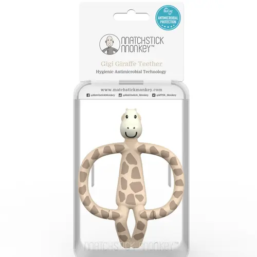 Matchstick Monkey Animal Teether Gigi Giraffe Matchstick Monkey Animal Teether Gigi Giraffe