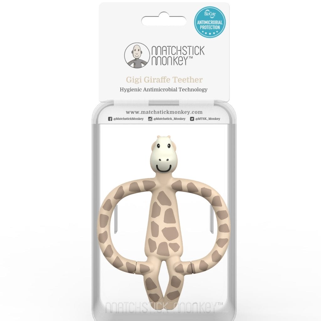 Matchstick Monkey Animal Teether Gigi Giraffe